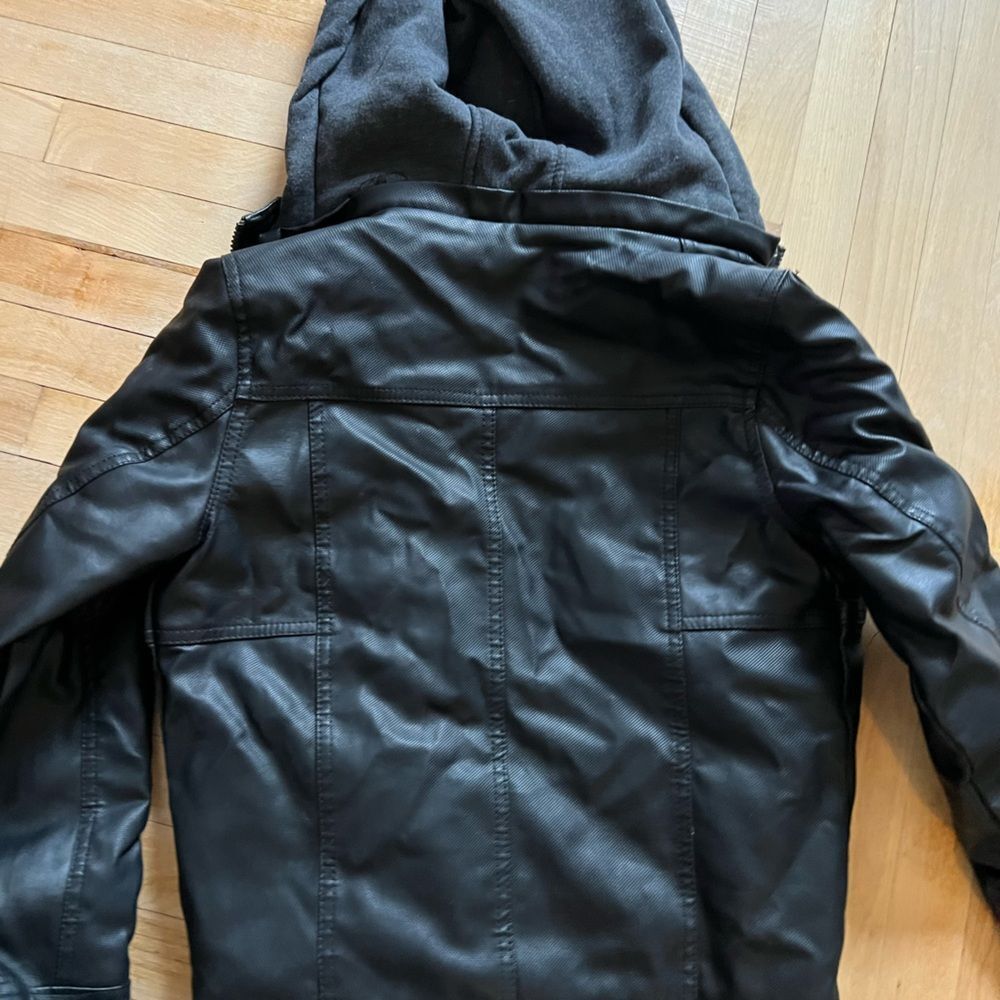 Urban Republic Black Jacket with Fleece Lining - Picture 5 of 5